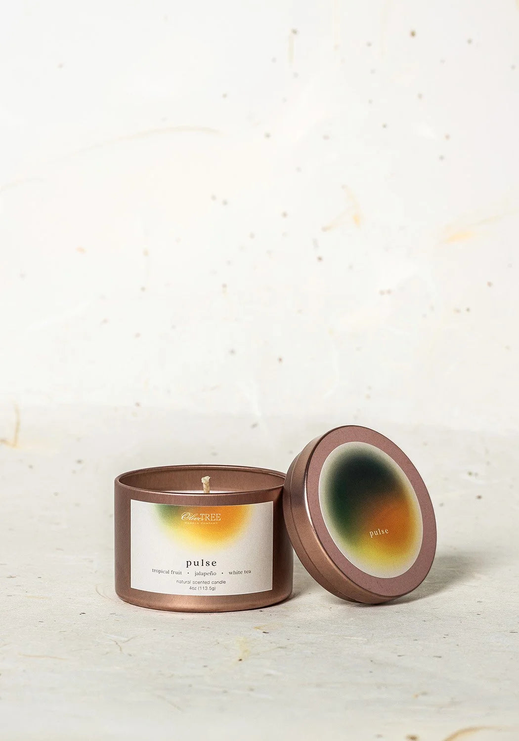 Pulse soy candle, 4 oz — hand poured by Olive Tree Candle Co.
